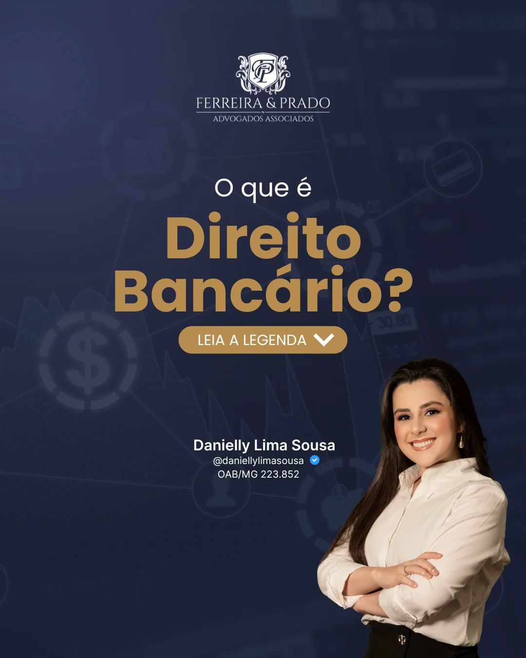 Conteúdo da Ferreira e Prado apresentando o Direito Bancário